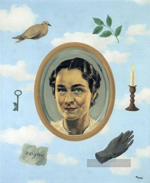 René Magritte Werke - Georgette 1937 René Magritte